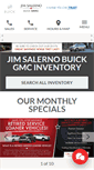 Mobile Screenshot of jimsalernobuickgmc.com